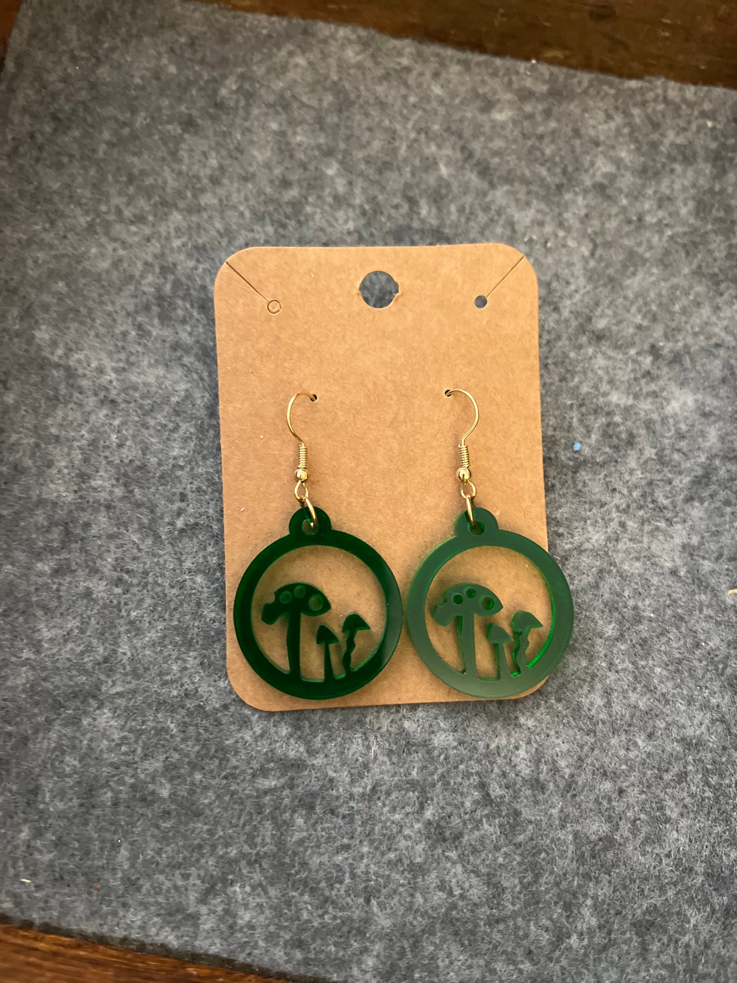 Mushroom Earrings