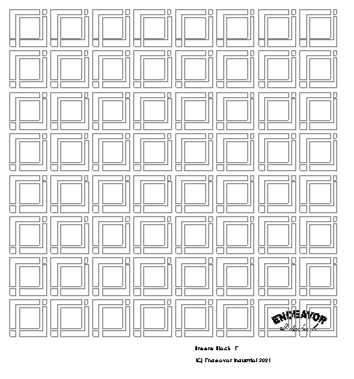 Breeze Block Garden Patio Trellis - Pattern E